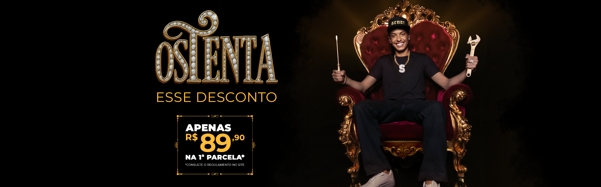 Banner com conteúdo