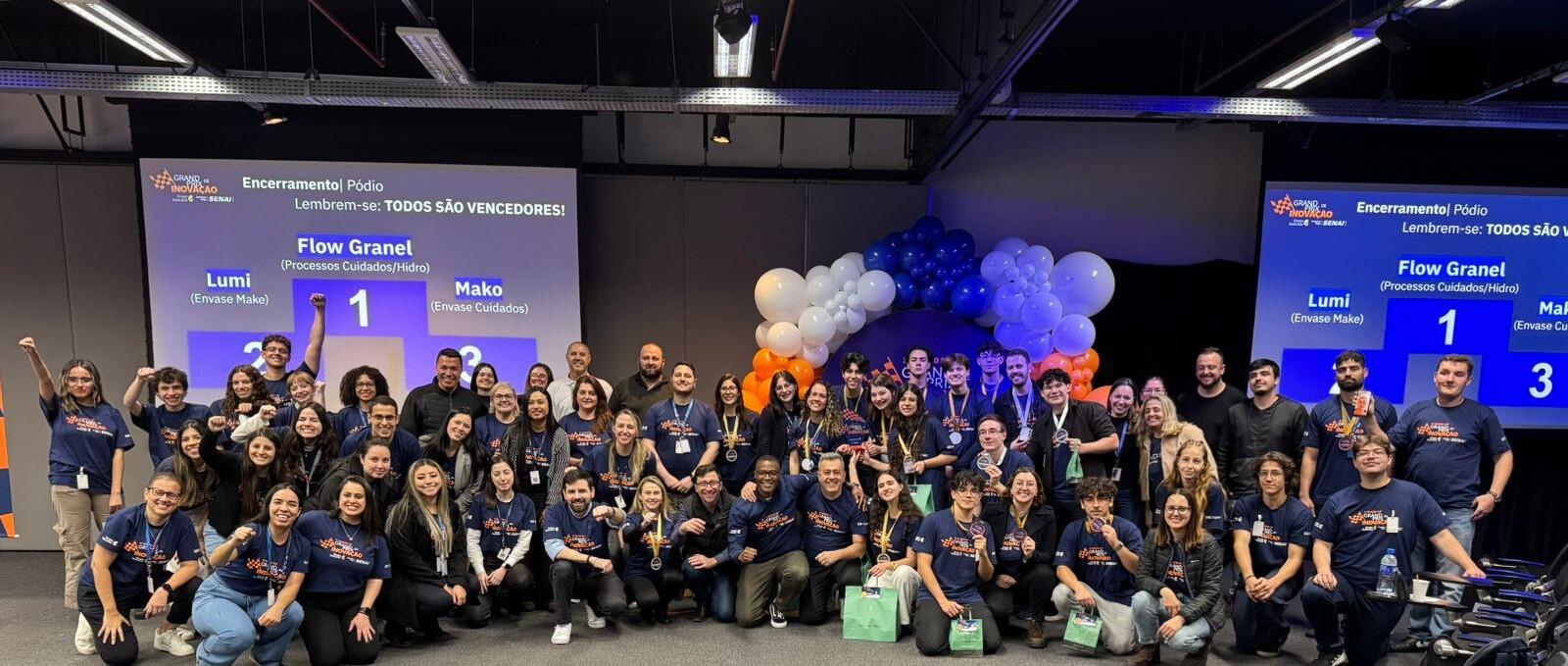 Alunos do Senai PR criam solues reais com o Grupo Boticrio no Grand Prix de Inovao