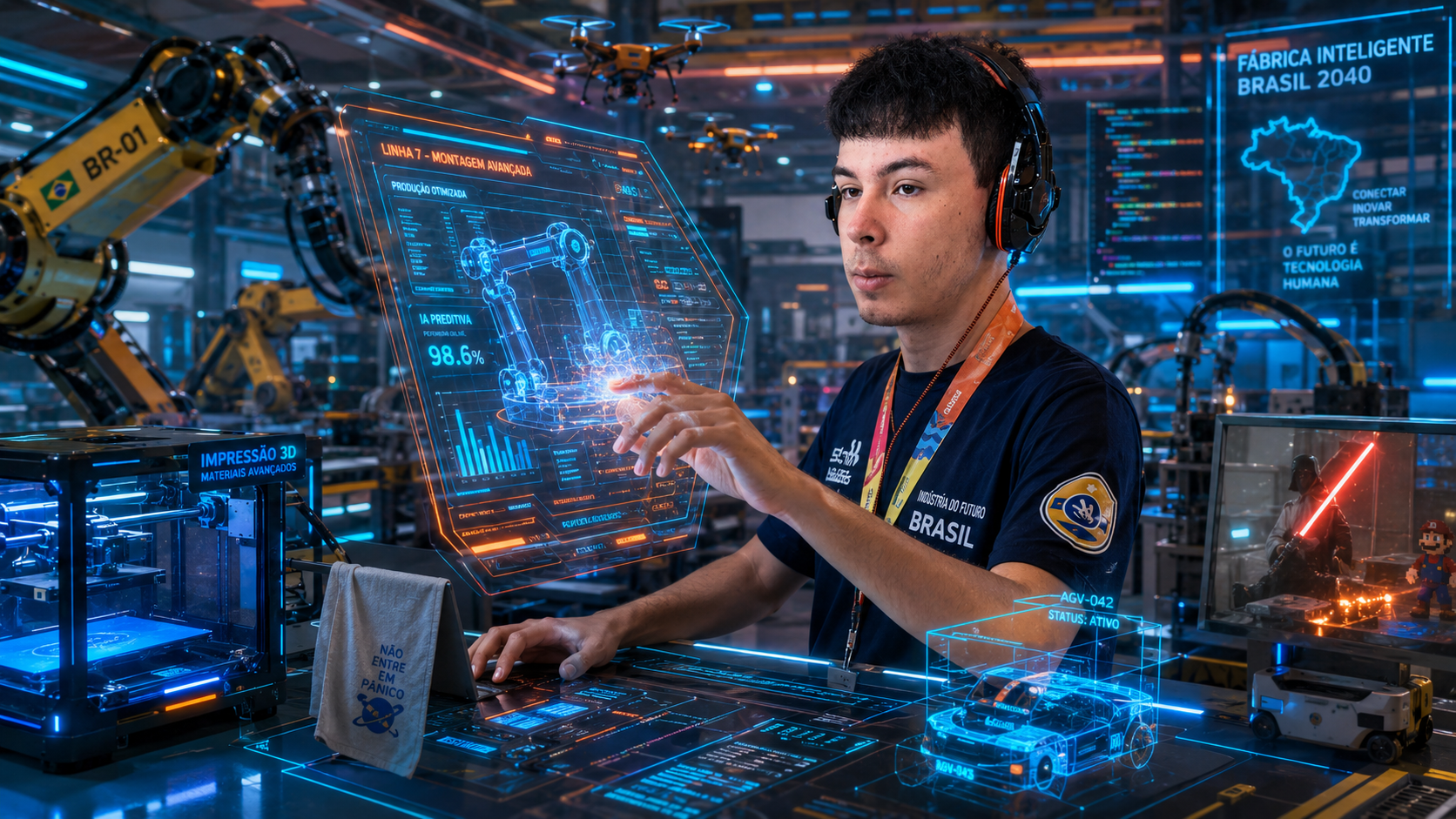 O Dia da Ind�stria e o Dia do Orgulho Geek: Parecia fic��o cient�fica. Agora virou emprego