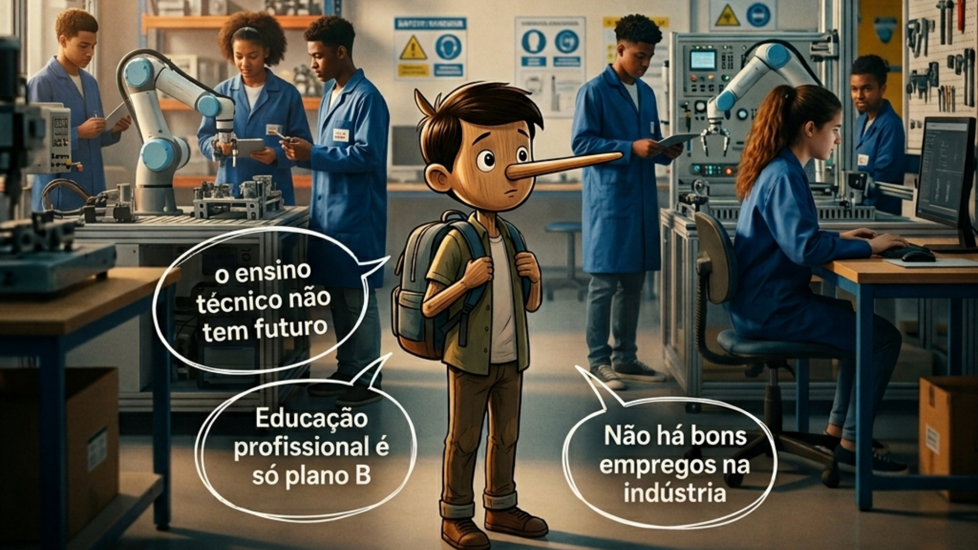 Dia da Mentira: 10 mentiras que te contaram sobre a Educa��o Profissional