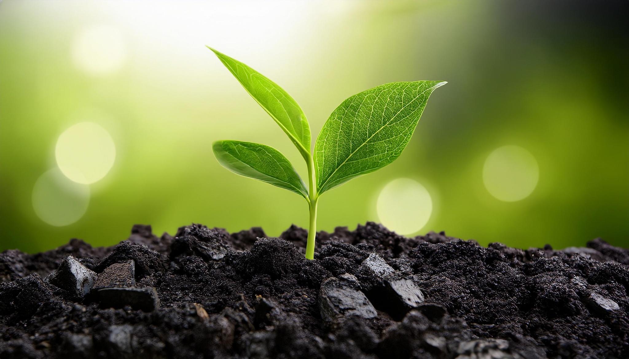 Imagem sobre Biocarvo impulsiona agricultura sustentvel e captura de carbono no solo