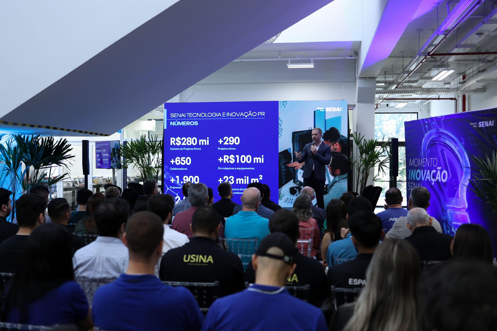 Imagem sobre Senai Paran rene lderes da indstria para debater tecnologia, fomento e futuro produtivo