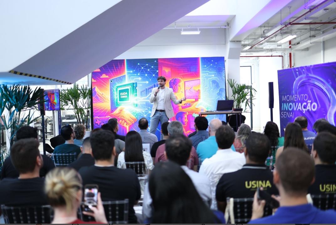 Imagem sobre Momento Inovao Senai chega a Curitiba com painis de indstrias que utilizam fontes de fomento