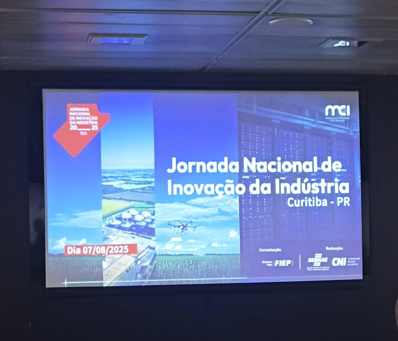 Imagem sobre Indústria discute futuro sustentável e inteligente na Jornada de Inovação em Curitiba