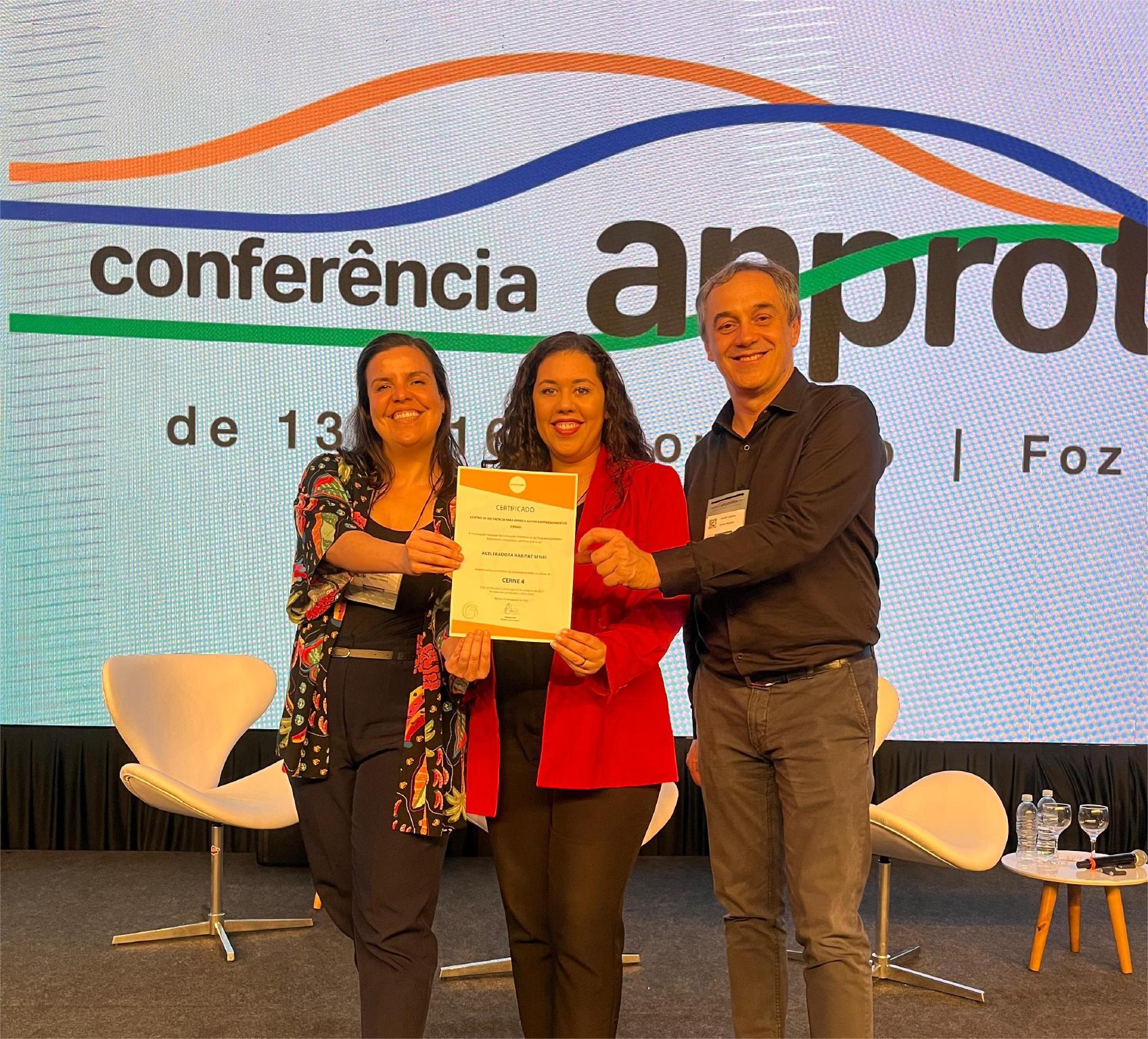 Imagem sobre Aceleradora Habitat Senai conquista novamente o CERNE 4 e se firma como referência em aceleração
