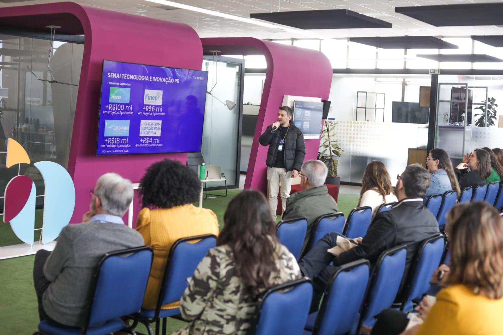 Imagem sobre Momento Inovação Senai promove reflexões sobre cultura inovadora e transformação organizacional